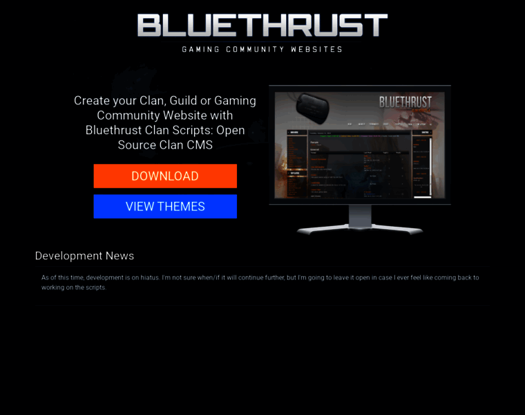 Bluethrust.com thumbnail