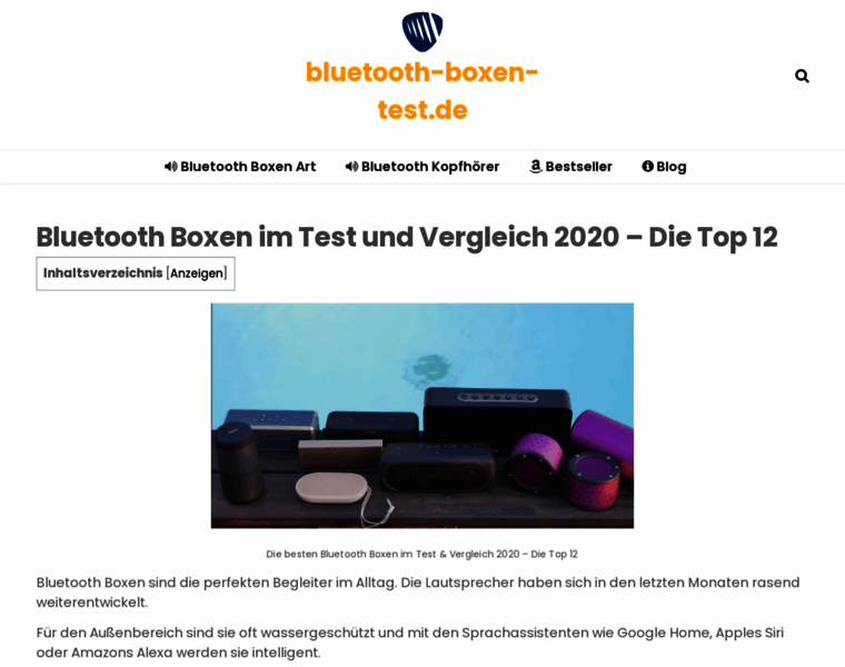 Bluetooth-boxen-test.de thumbnail