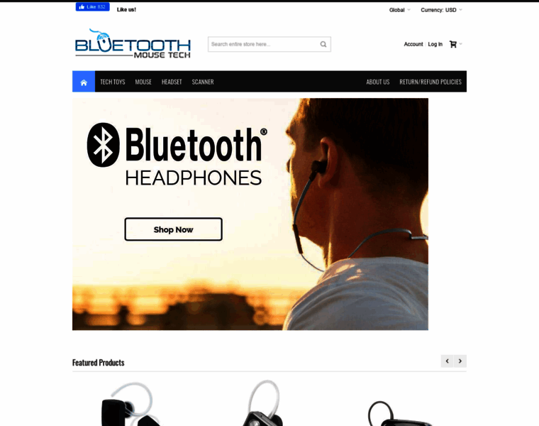 Bluetoothmousetech.com thumbnail