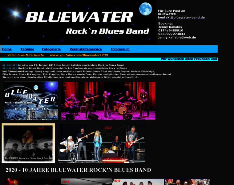 Bluewater-band.de thumbnail