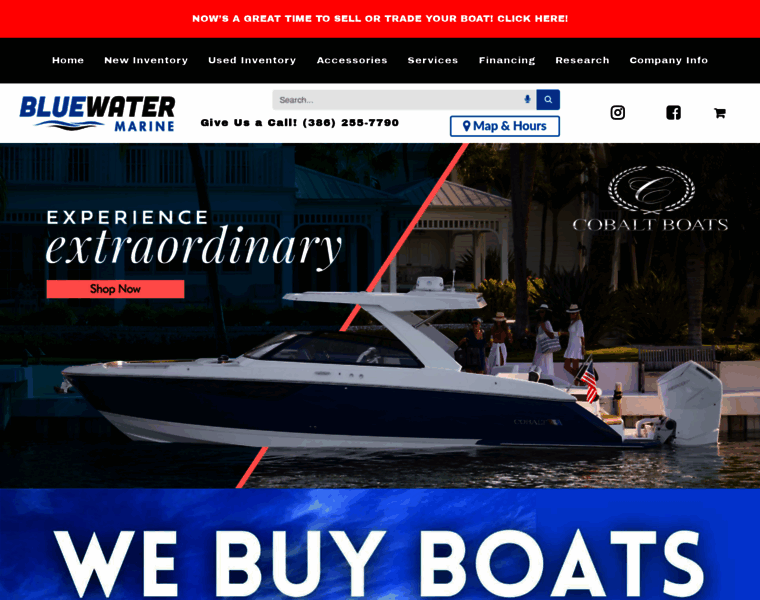Bluewaterboat.com thumbnail