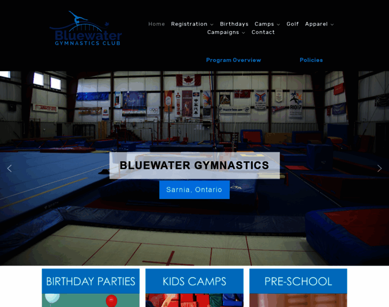 Bluewatergymnasticsclub.com thumbnail