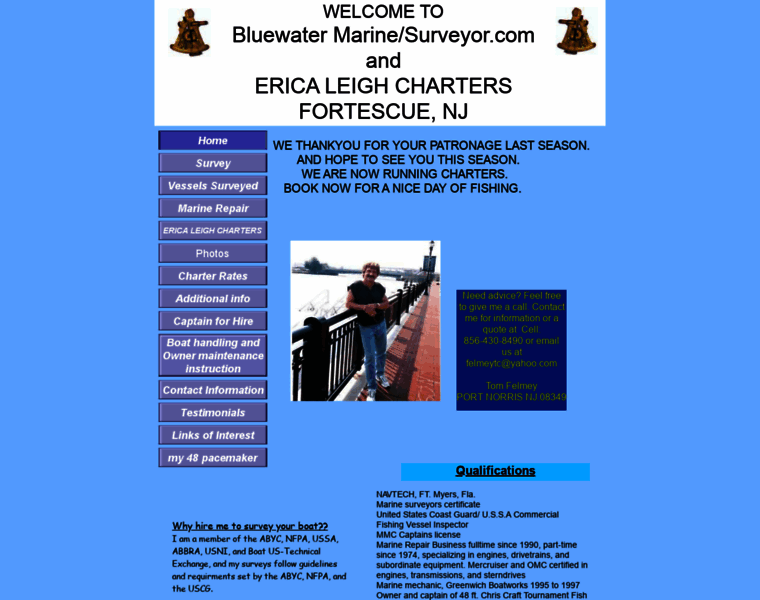 Bluewatermarinerepair-surveyor.com thumbnail