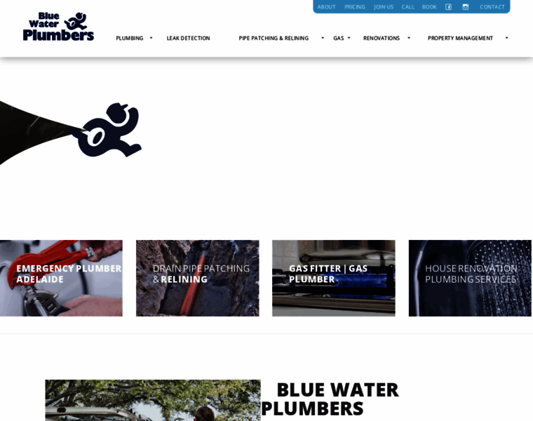 Bluewaterplumbers.com.au thumbnail