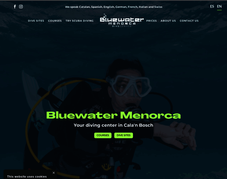 Bluewaterscuba.co.uk thumbnail