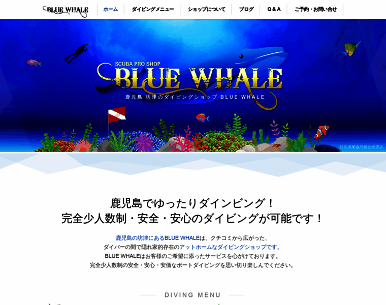 Bluewhale-diving.com thumbnail