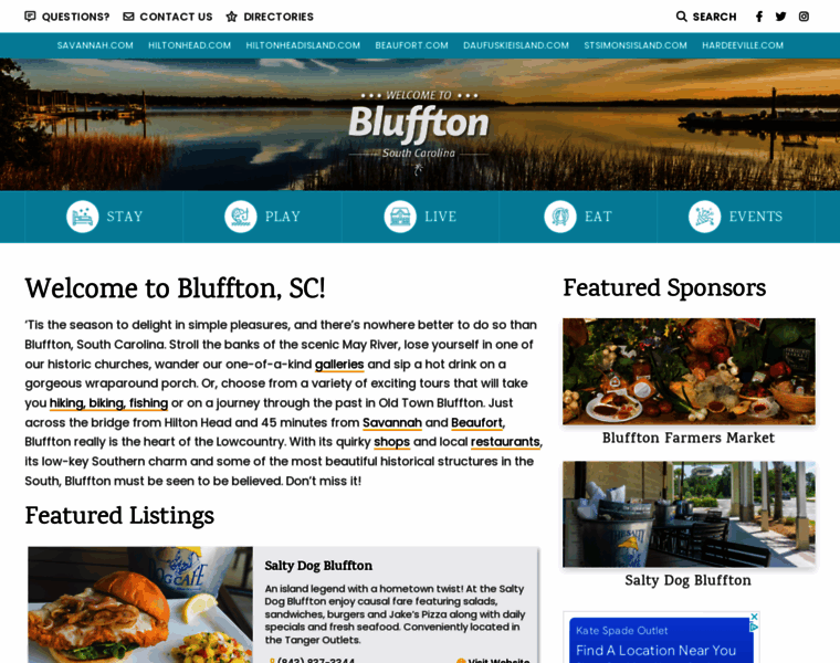 Bluffton.com thumbnail