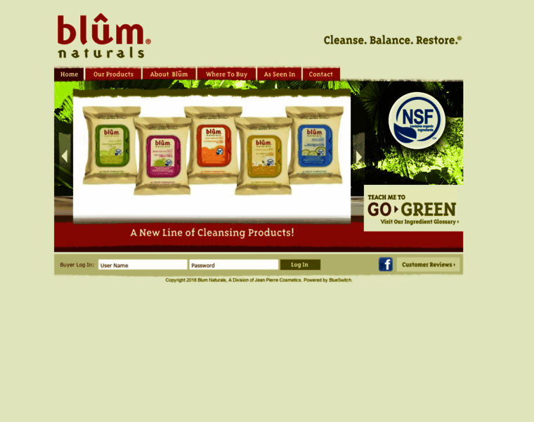 Blum-naturals.com thumbnail