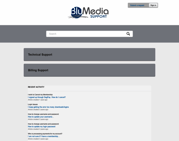 Blumediasupport.com thumbnail