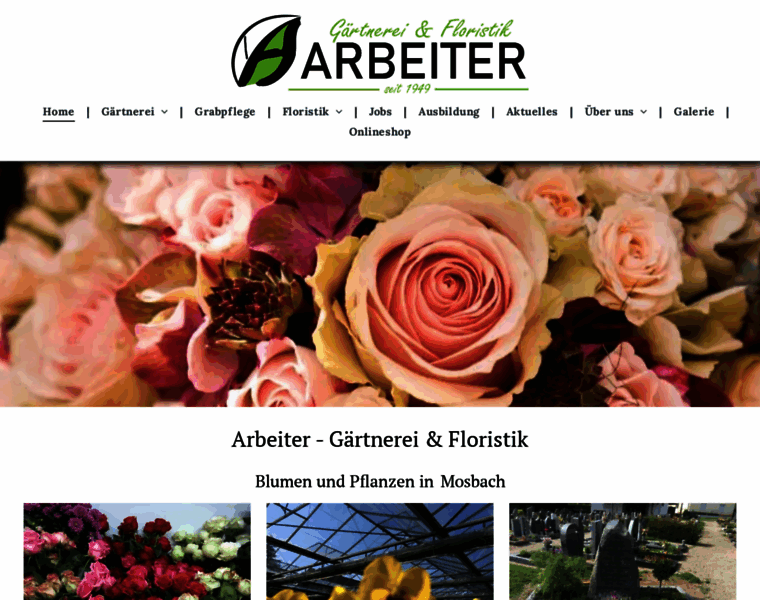 Blumen-arbeiter.de thumbnail