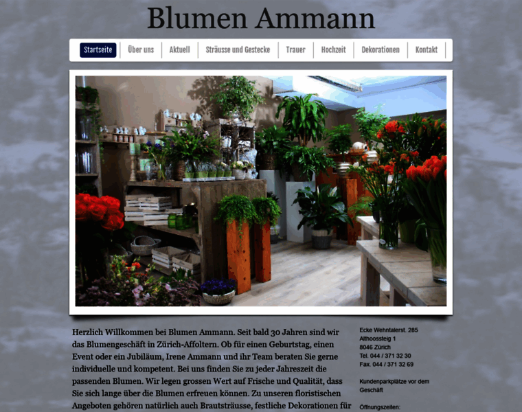 Blumenammann.ch thumbnail