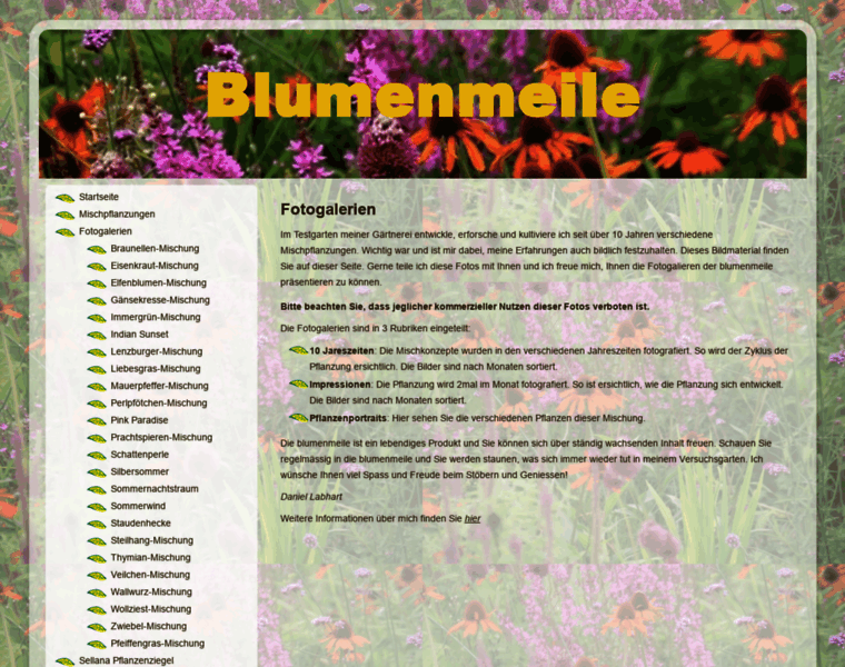 Blumenmeile.ch thumbnail