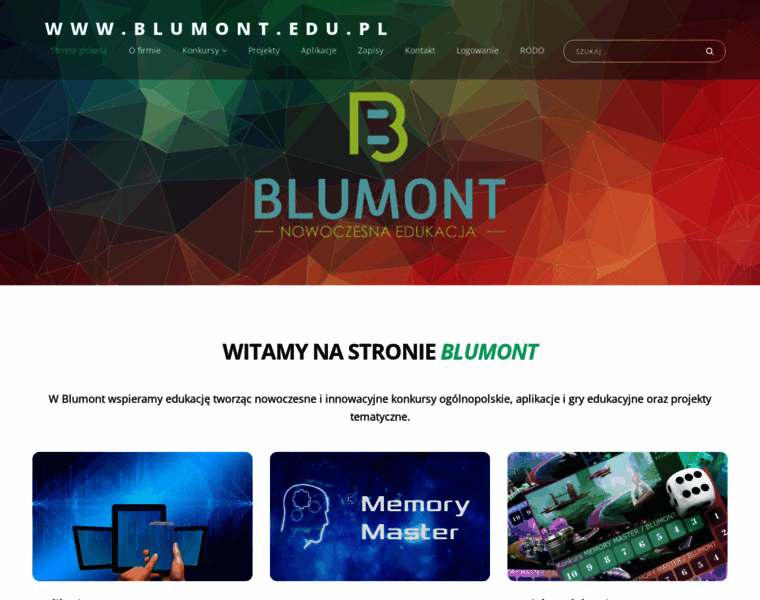 Blumont.edu.pl thumbnail