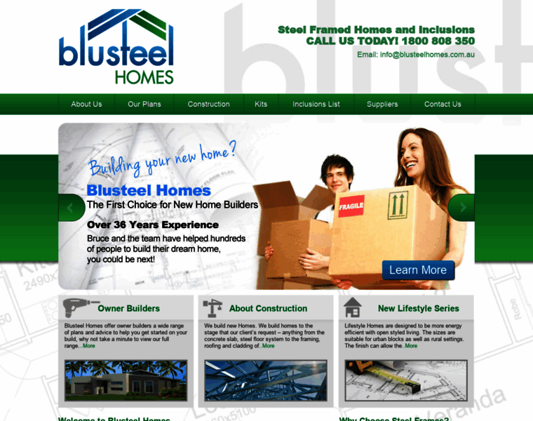 Blusteelhomes.com.au thumbnail