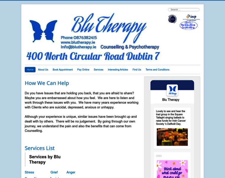 Blutherapy.ie thumbnail