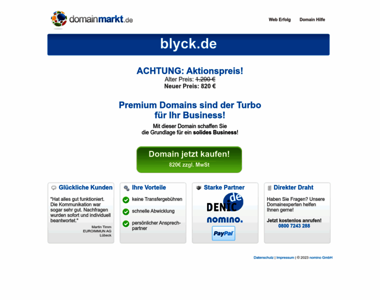 Blyck.de thumbnail