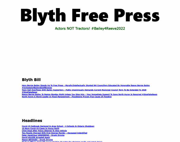 Blythfreepress.com thumbnail