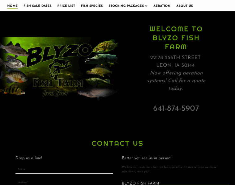 Blyzofishfarm.com thumbnail