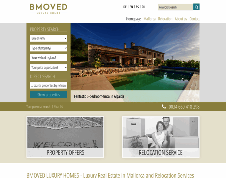 Bmoved-luxury-homes.com thumbnail