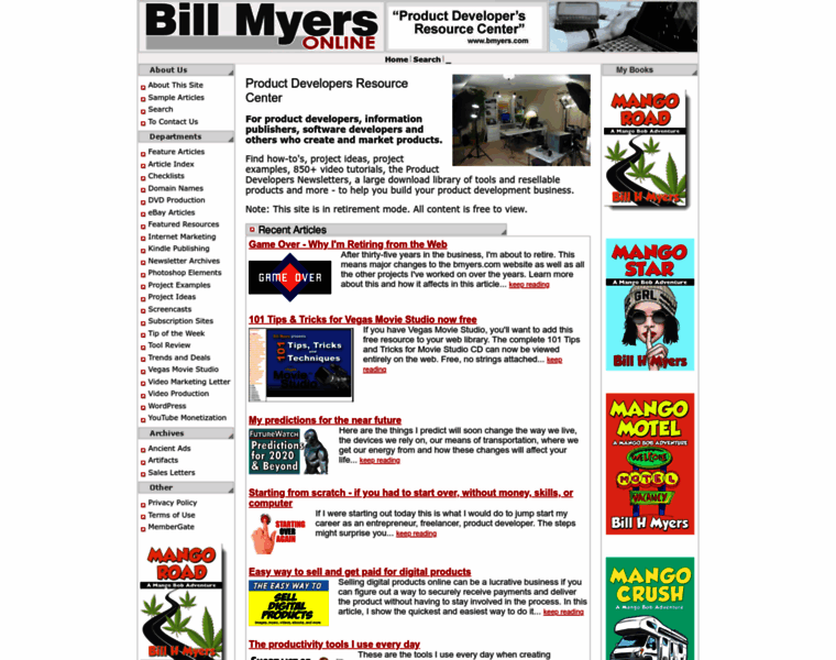 Bmyers.com thumbnail
