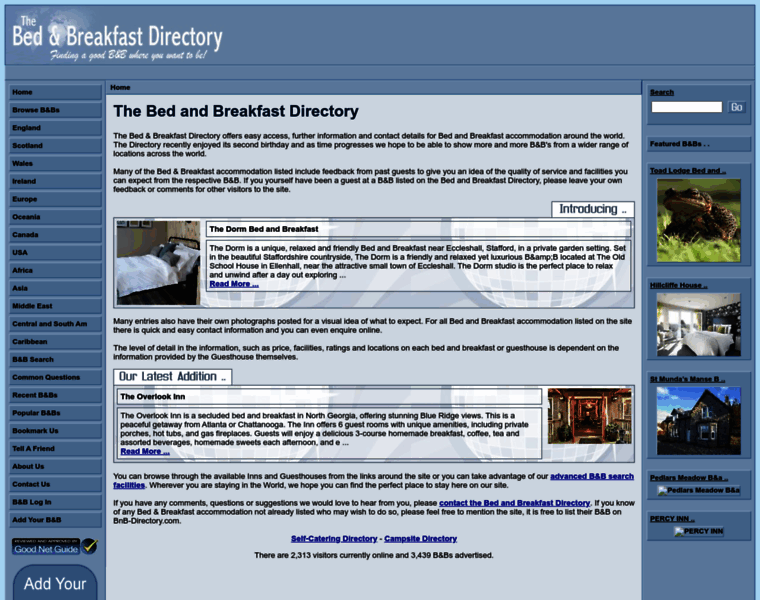 Bnb-directory.com thumbnail
