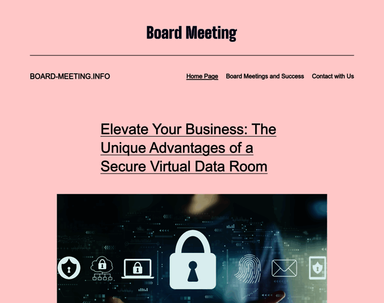 Board-meeting.info thumbnail