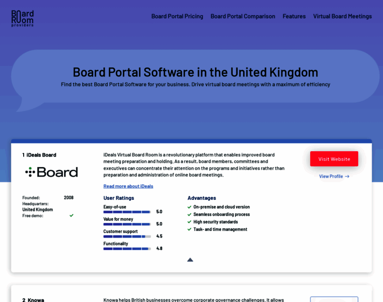 Board-rooms.co.uk thumbnail