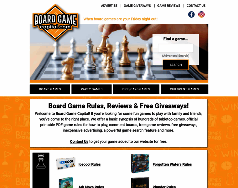 Boardgamecapital.com thumbnail