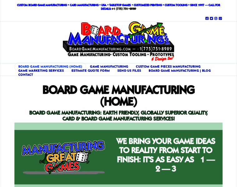 Boardgamemanufacturing.com thumbnail