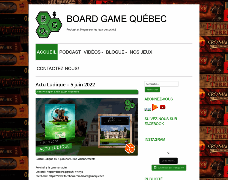 Boardgamequebec.com thumbnail
