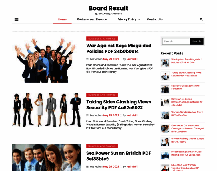 Boardresult.website thumbnail