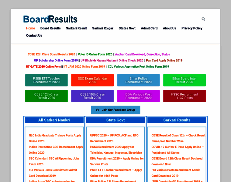 Boardresults.net thumbnail