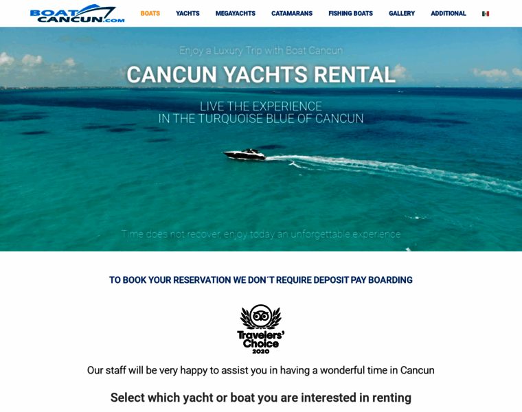 Boatcancun.com thumbnail