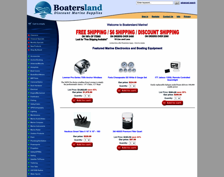 Boatersland.com thumbnail