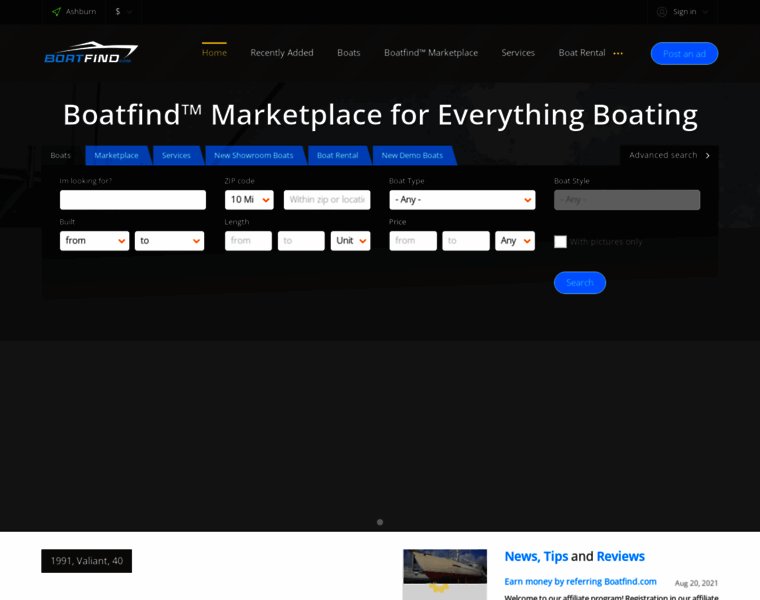 Boatfind.com thumbnail