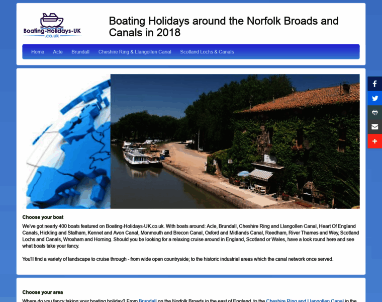 Boating-holidays-uk.co.uk thumbnail