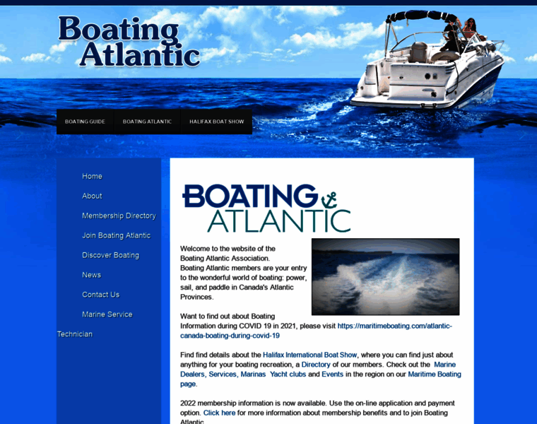 Boatingatlantic.com thumbnail