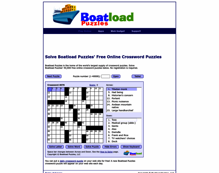 Boatloadpuzzles.com thumbnail