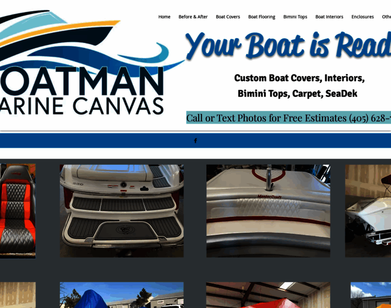 Boatmanmarinecanvas.com thumbnail