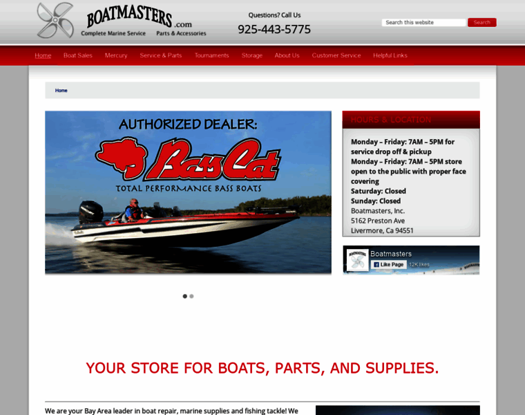 Boatmasters.com thumbnail