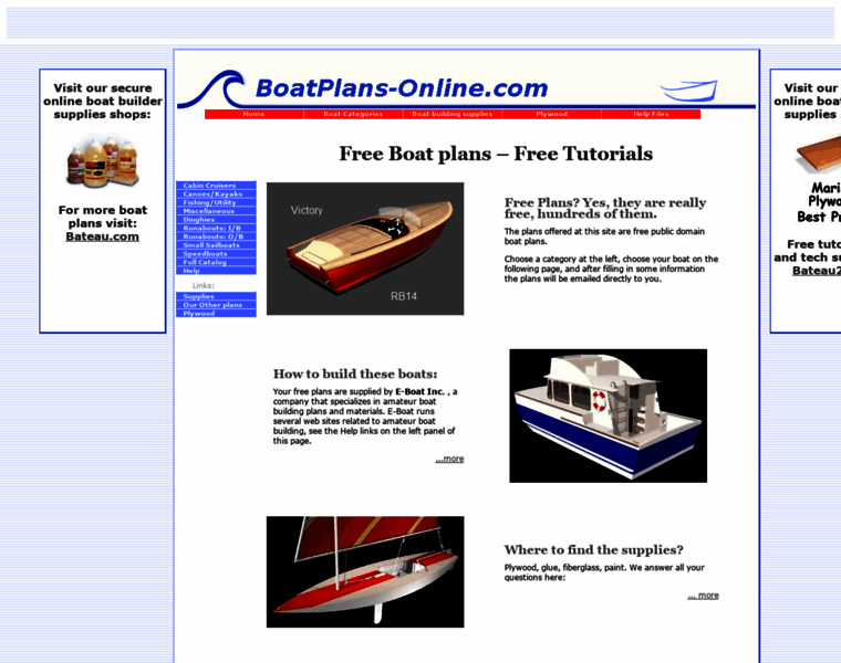 Boatplans-online.com thumbnail