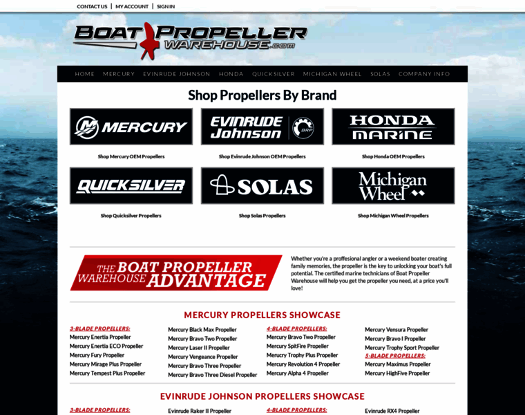 Boatpropellerwarehouse.com thumbnail