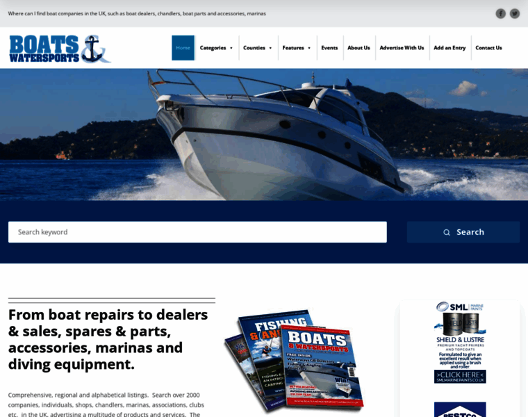 Boatsandwatersportswebsite.co.uk thumbnail