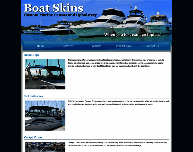 Boatskinscanvas.com thumbnail