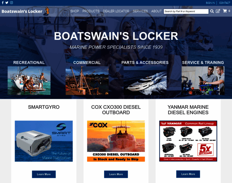 Boatswainslocker.com thumbnail