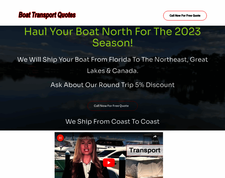 Boattransportquotes.com thumbnail