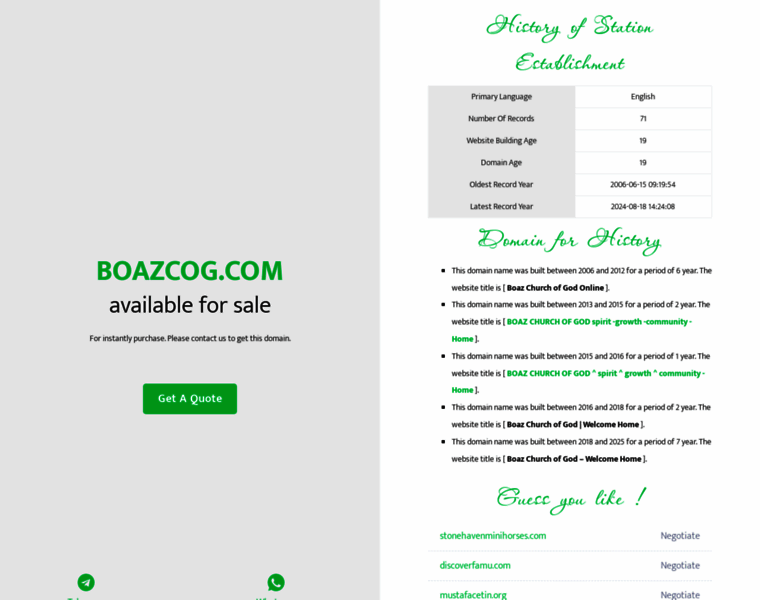 Boazcog.com thumbnail