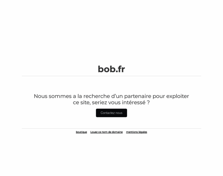 Bob.fr thumbnail