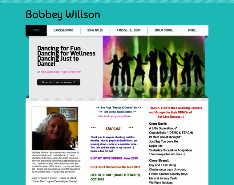 Bobbeywillson.com thumbnail