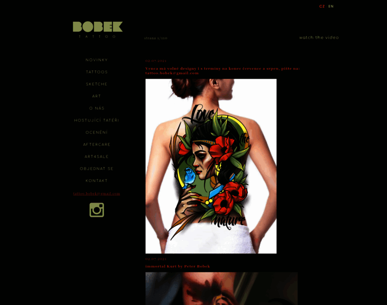 Bobektattoo.cz thumbnail